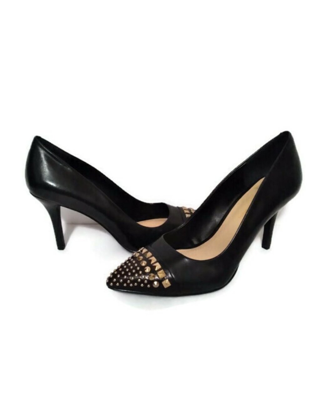 BCBG Generation Black Studded Pumps
